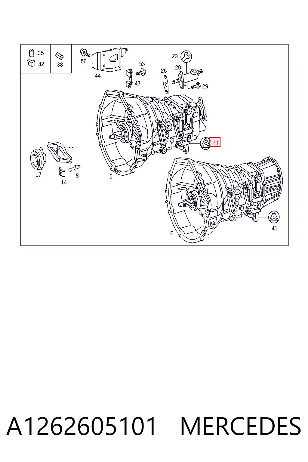 A1262605101 Mercedes