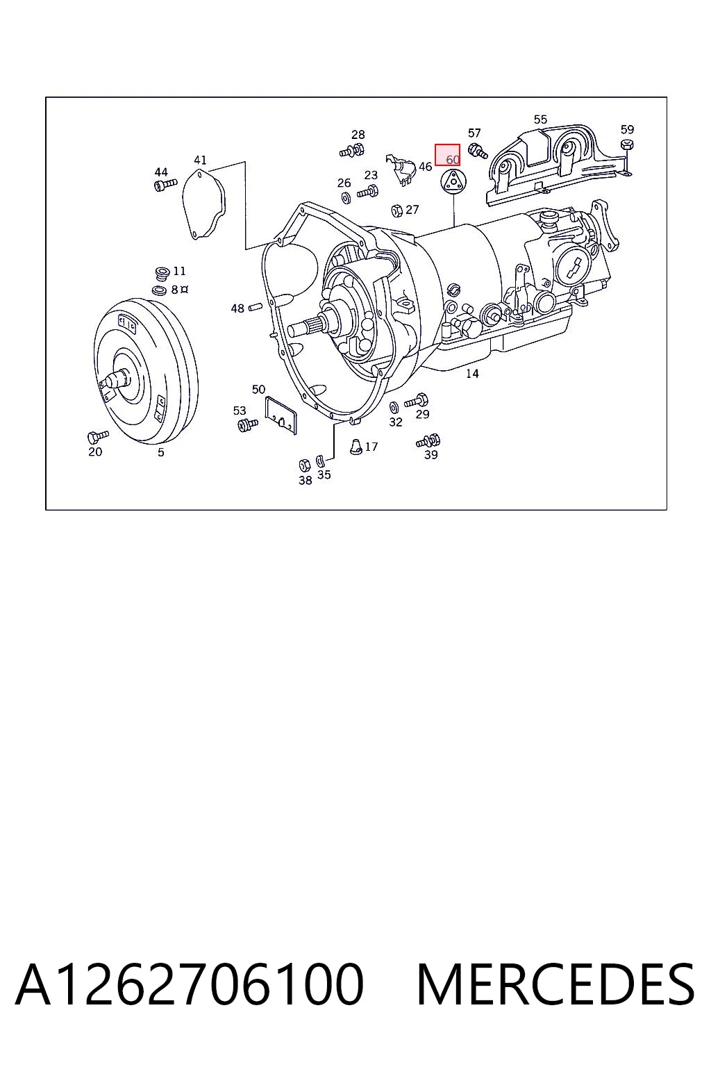 A1262706100 Mercedes