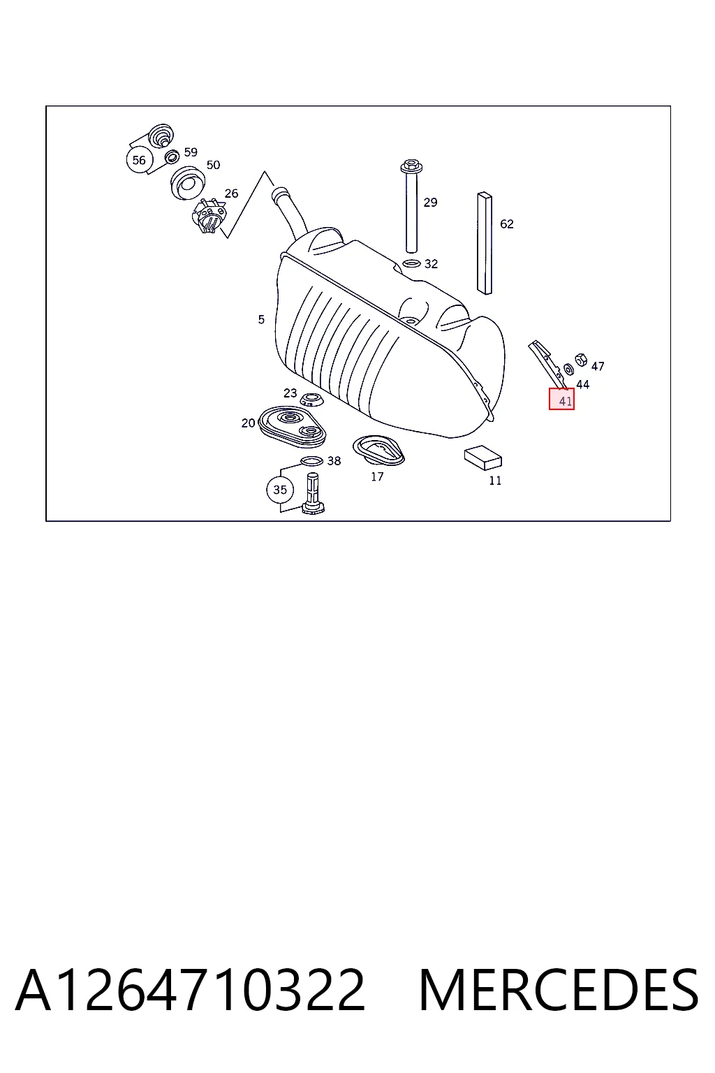 A1264710322 Mercedes
