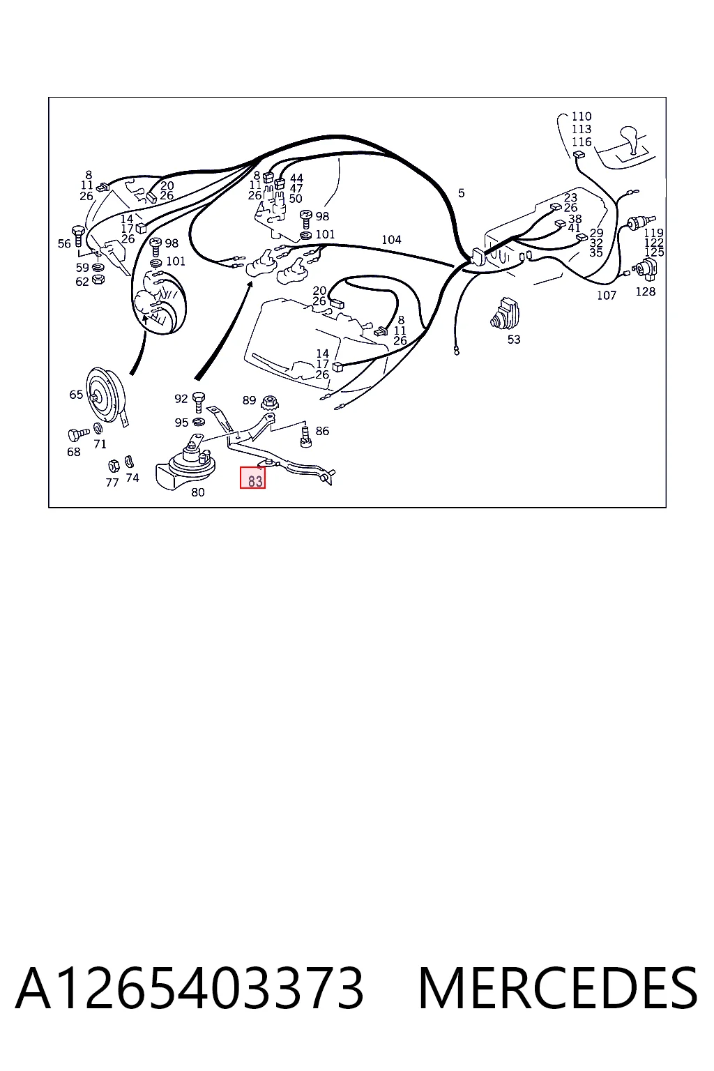 A1265403373 Mercedes