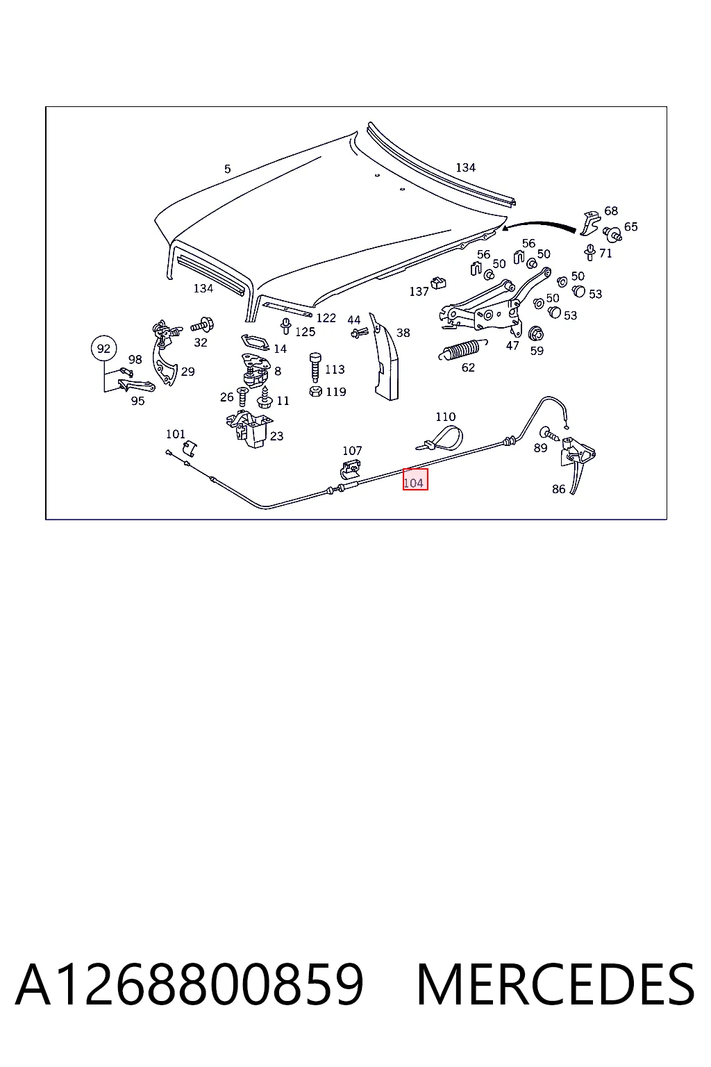 A1268800859 Mercedes