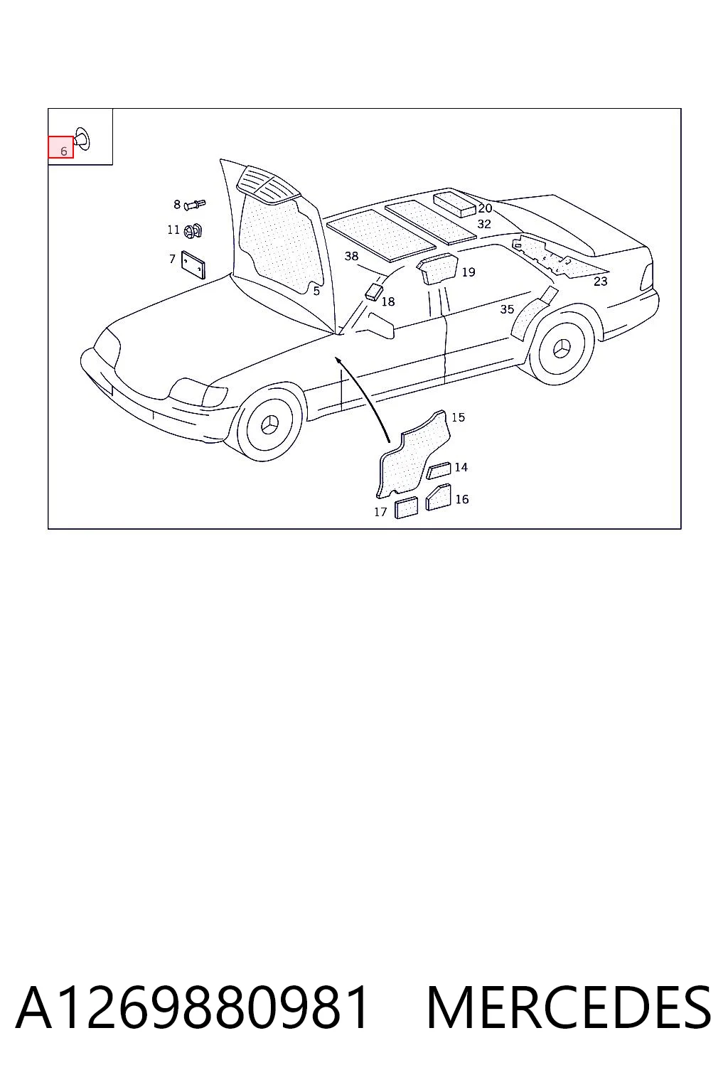 A1269880981 Mercedes
