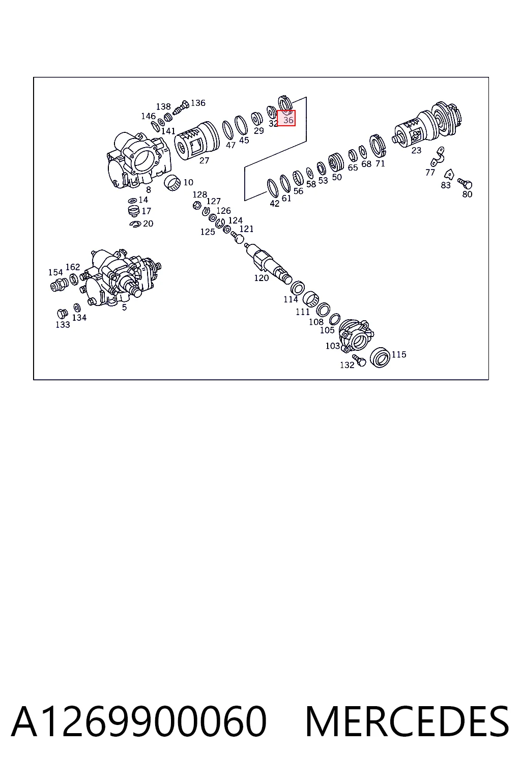 A1269900060 Mercedes