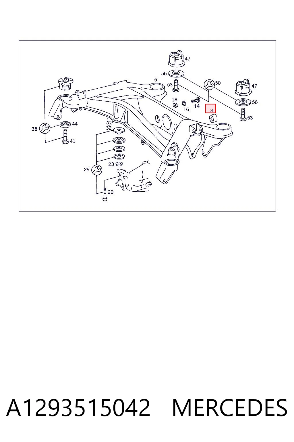 A1293515042 Mercedes