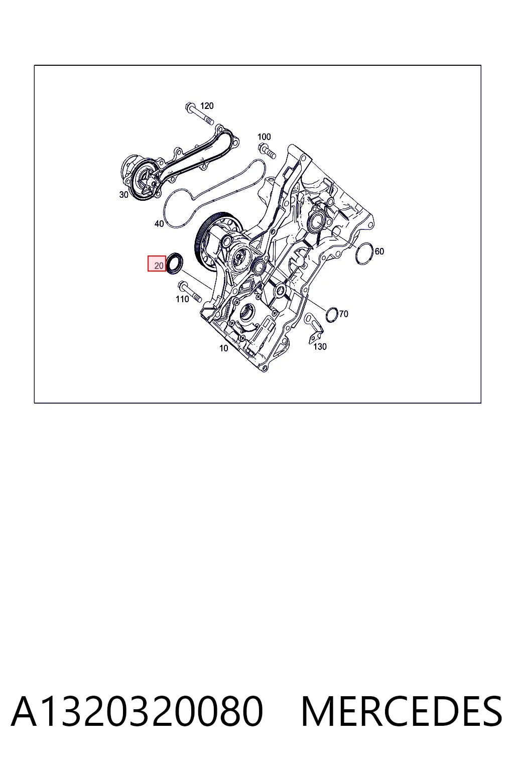 Cadena de motor Mitsubishi Lancer  (2007-2026)