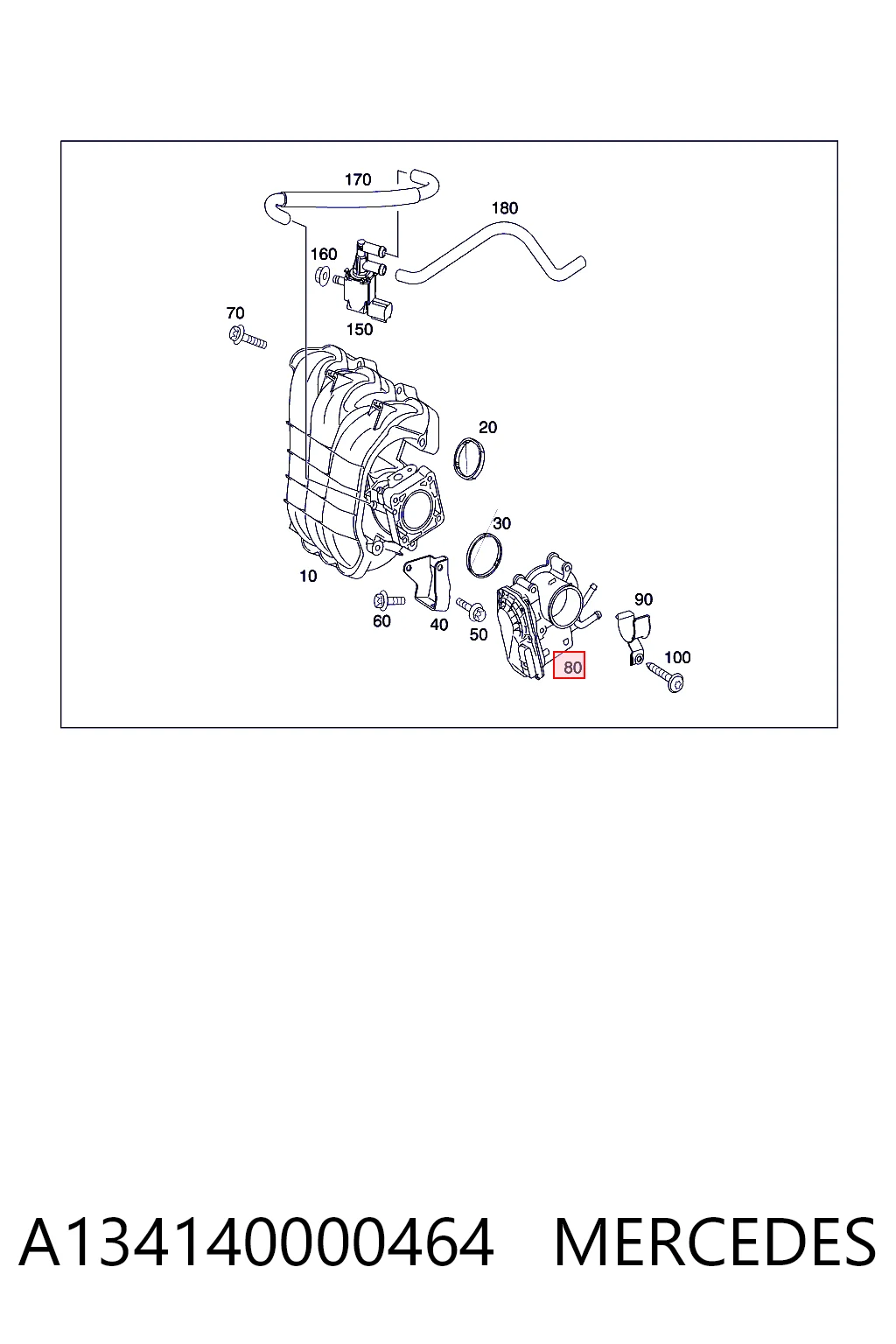 A134140000464 Mercedes