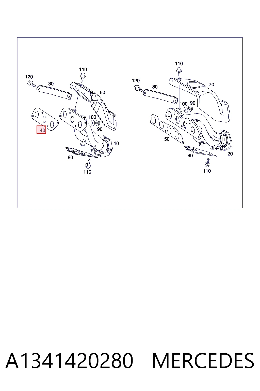 A1341420280 Mercedes