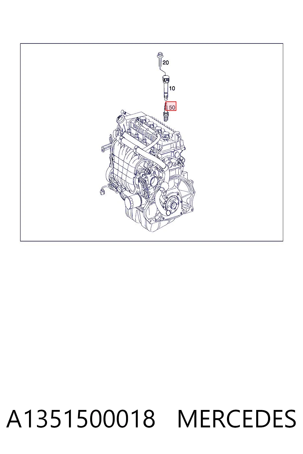 A1351500018 Mercedes
