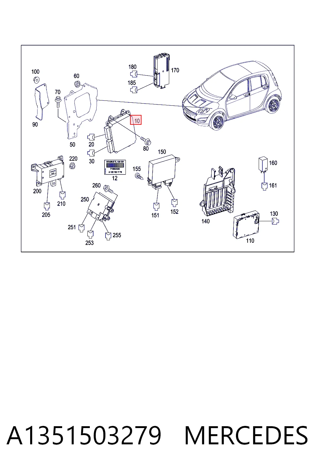  ECU Mitsubishi Colt 6