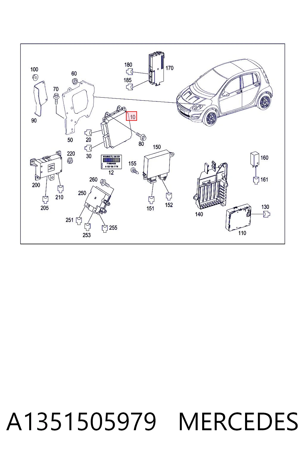  ECU Mitsubishi Colt 6
