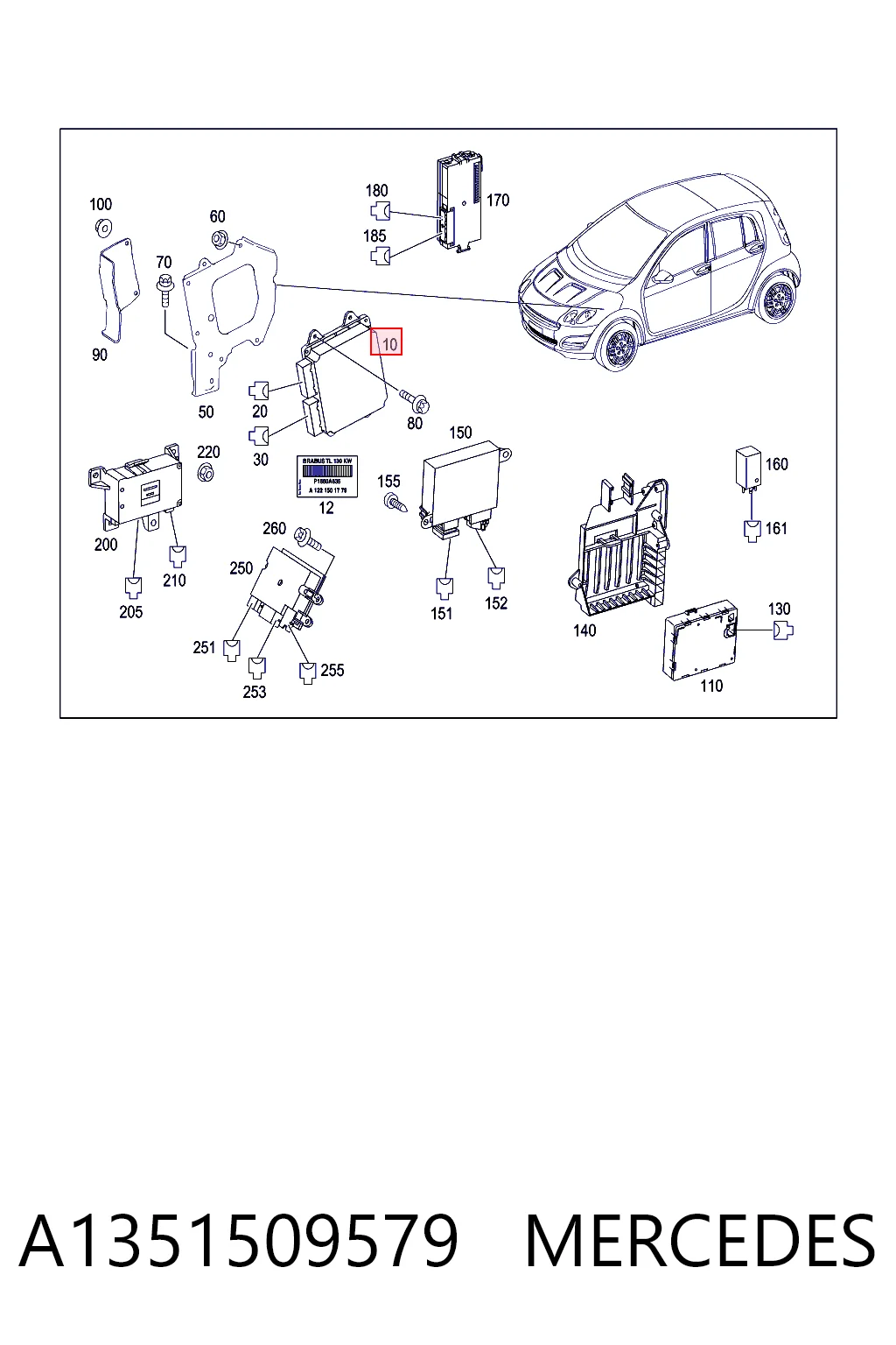 Centralina Del Motor para Mitsubishi Colt VI Z3A