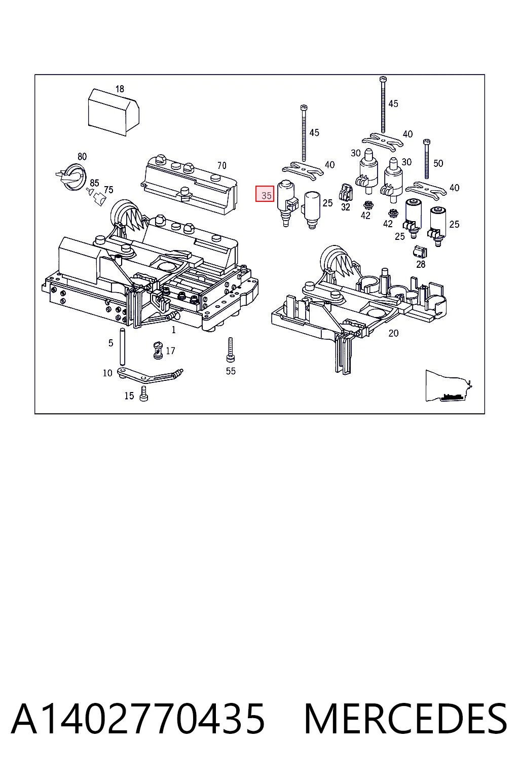 Solenoide de transmisión automática VAG 1402770435 precio, desde 96,88 EUR
