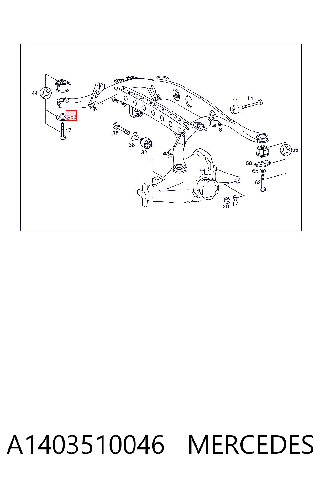 A1403510046 Mercedes