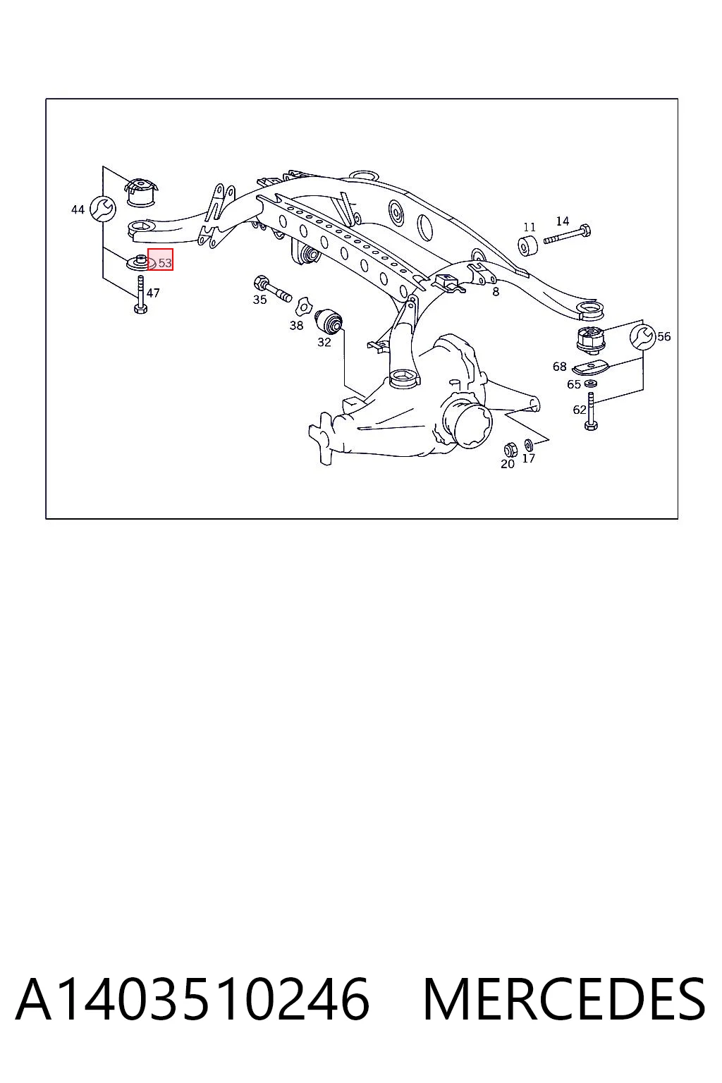 A1403510246 Mercedes