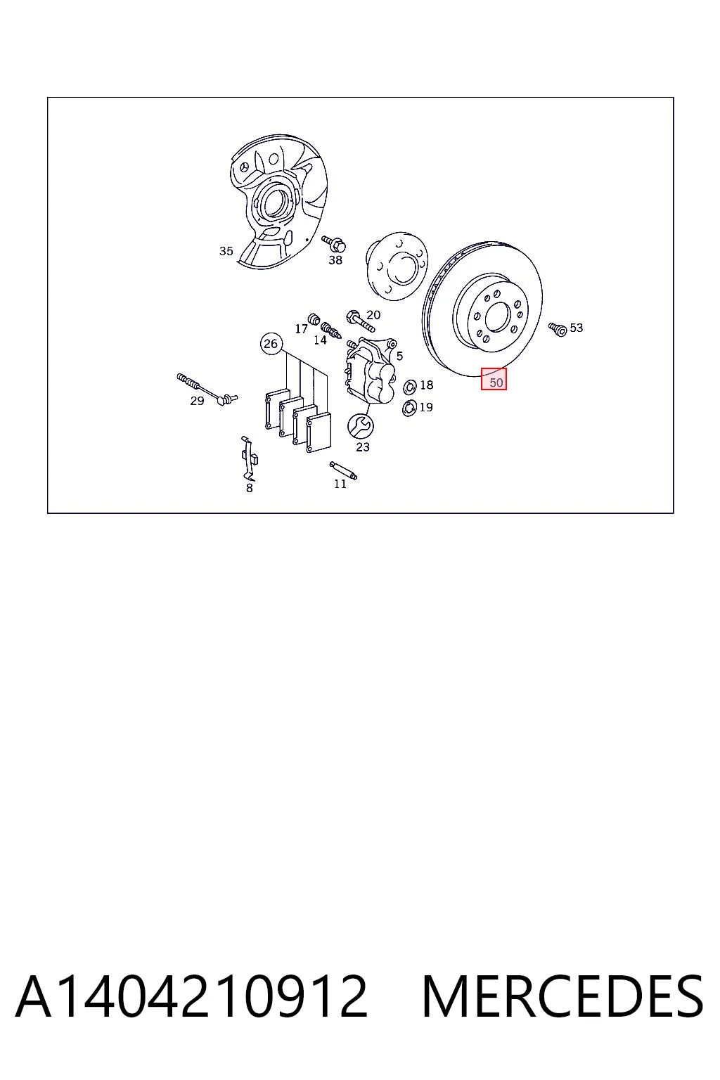 A1404210912 Mercedes