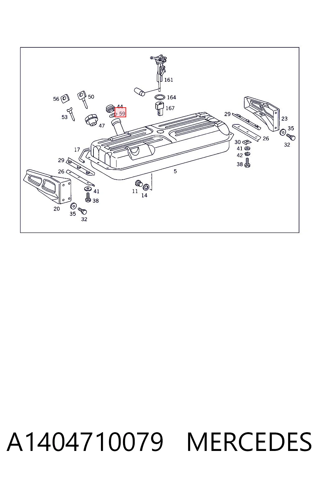 A1404710079 Mercedes