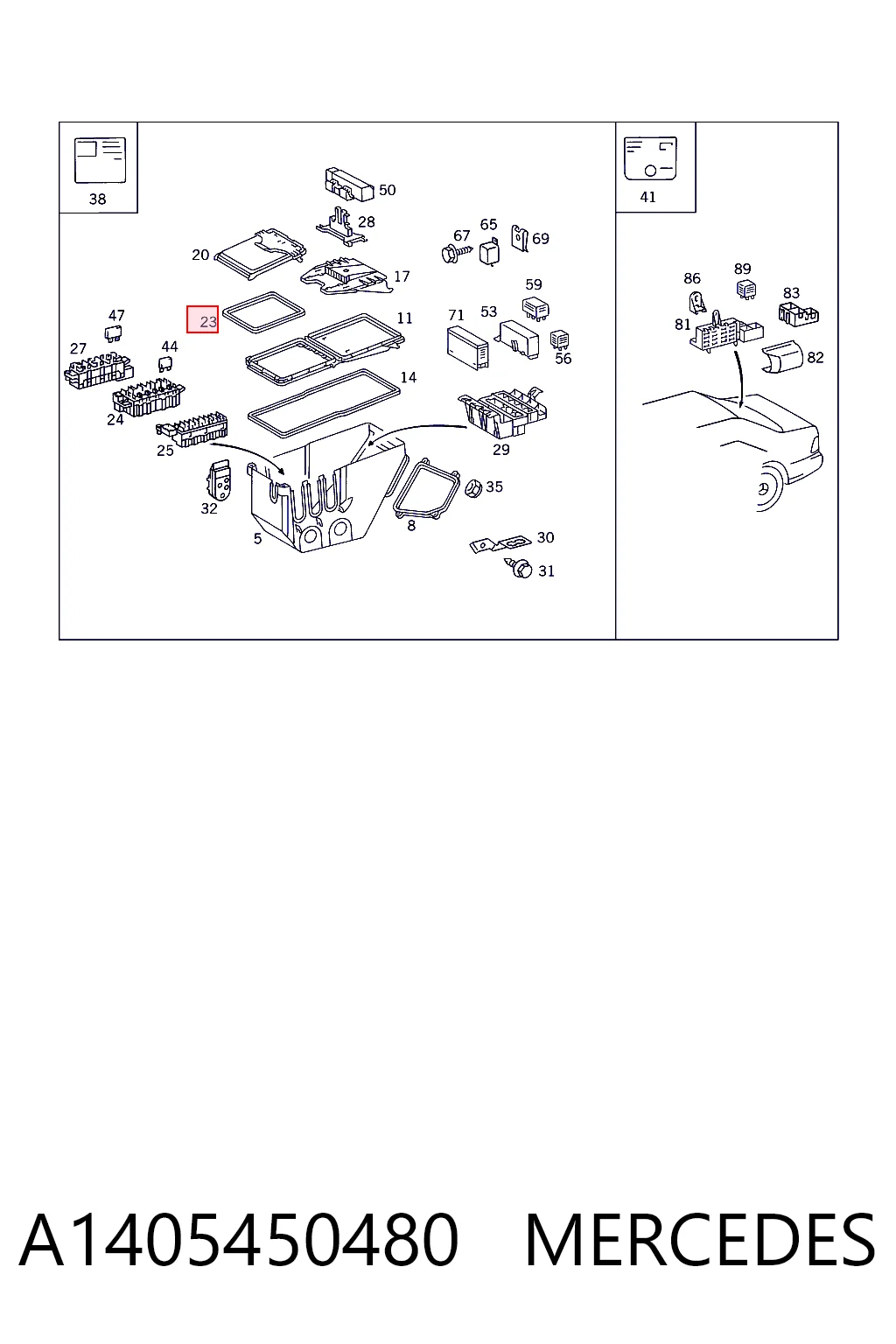 A1405450480 Mercedes