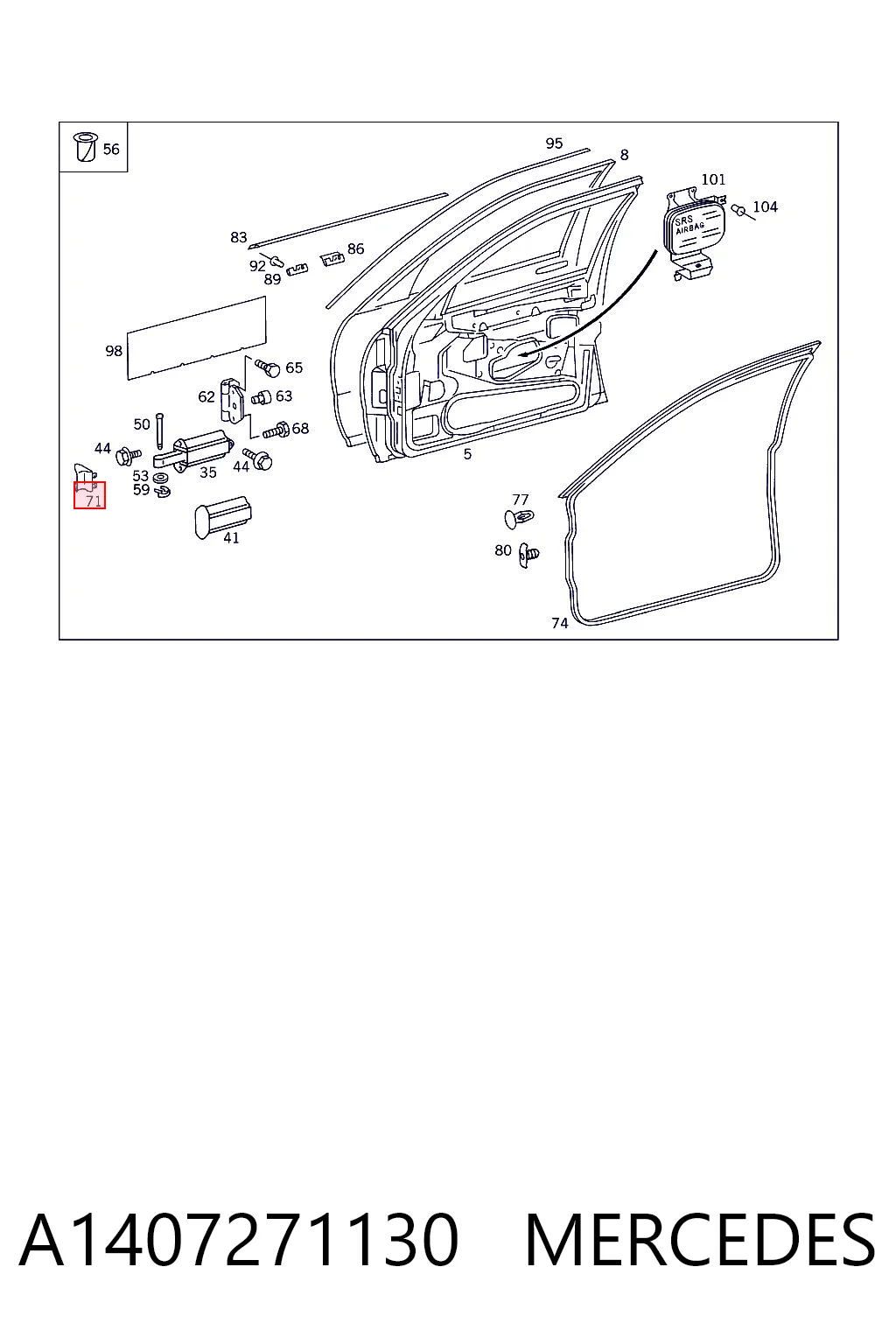 A1407271130 MERCEDES
