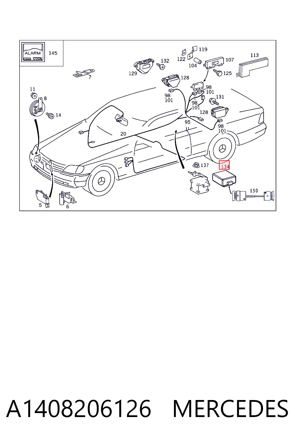 A1408206126 Mercedes