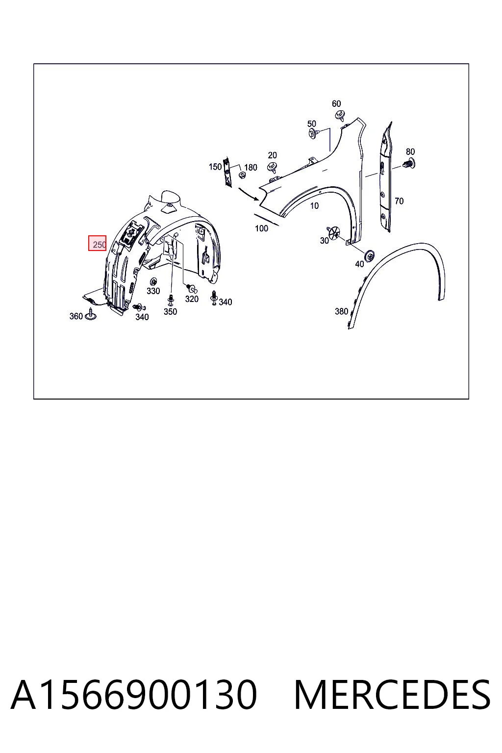 A1566900130 Mercedes