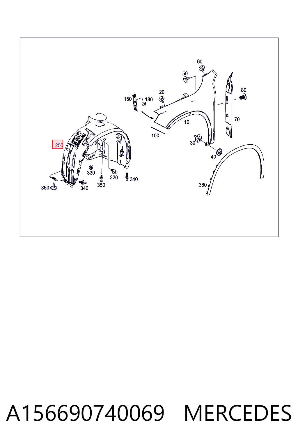 A156690740069 Mercedes