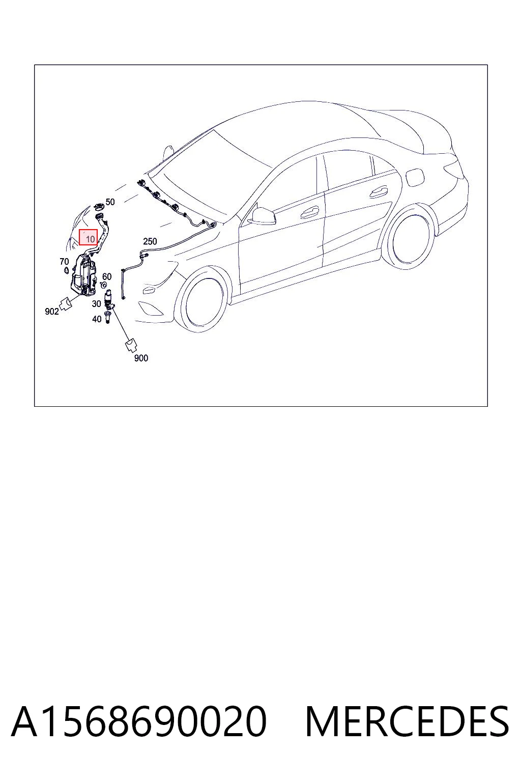 A1568690020 Mercedes