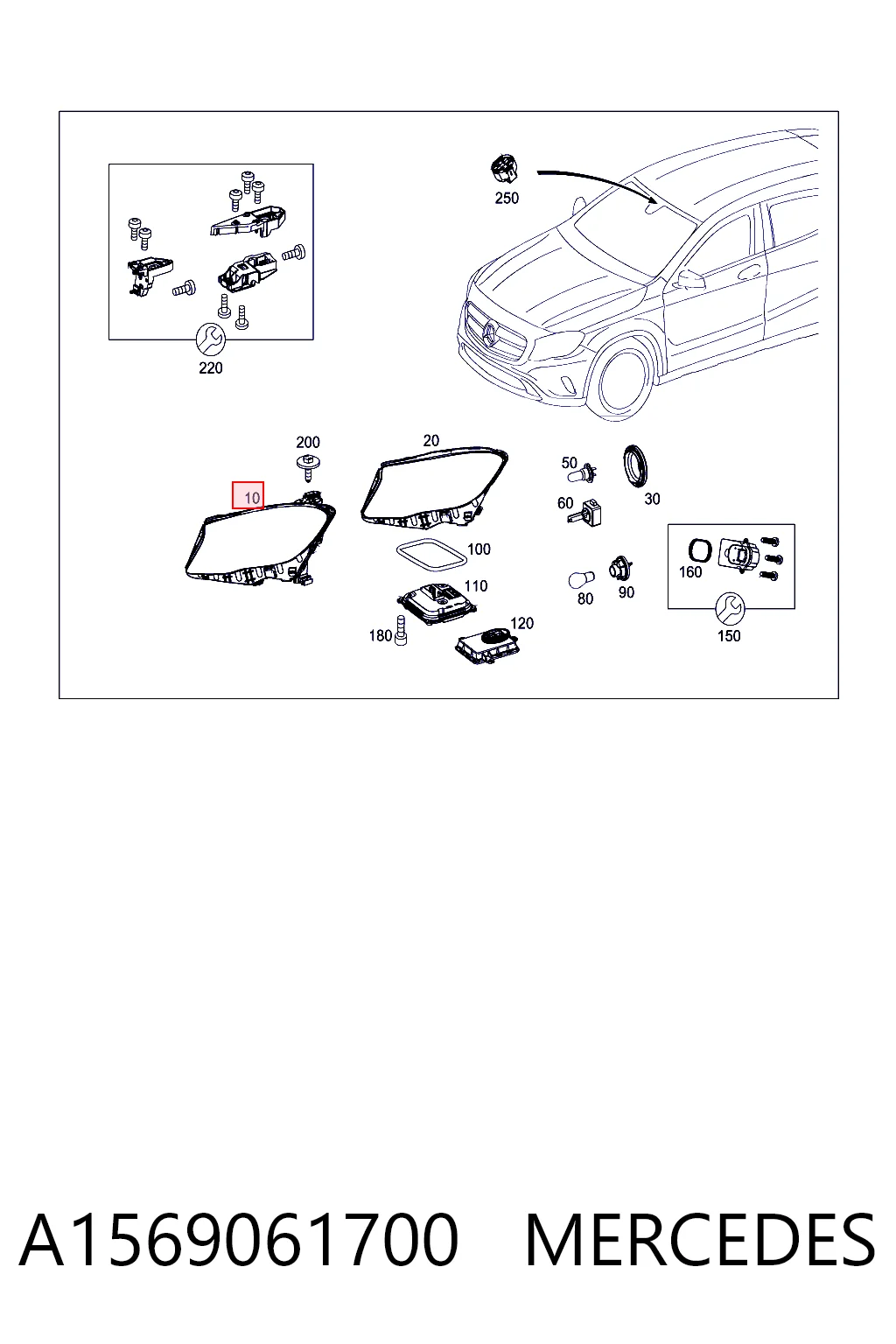 Comprar LPP282 Magneti Marelli Faro delantero izquierdo