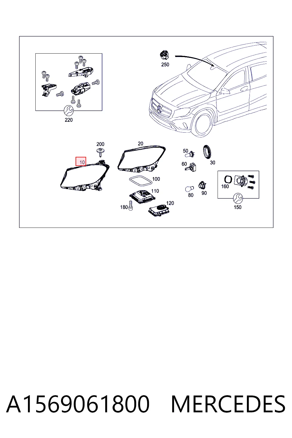 Comprar LPP281 Magneti Marelli Faro derecho