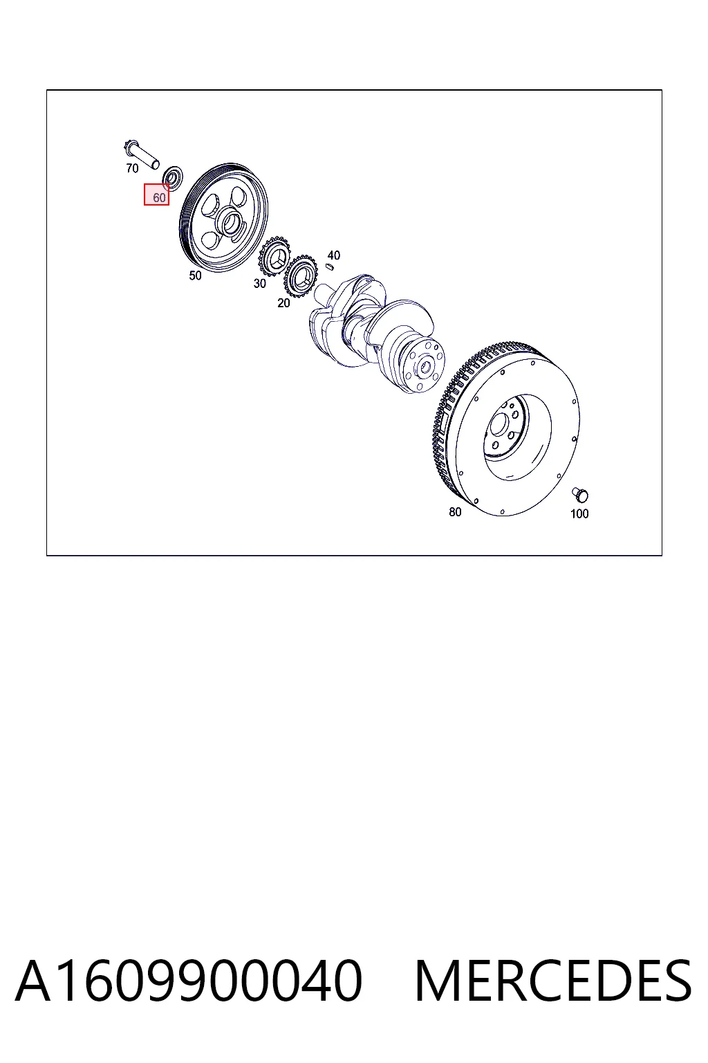 A1609900040 Mercedes
