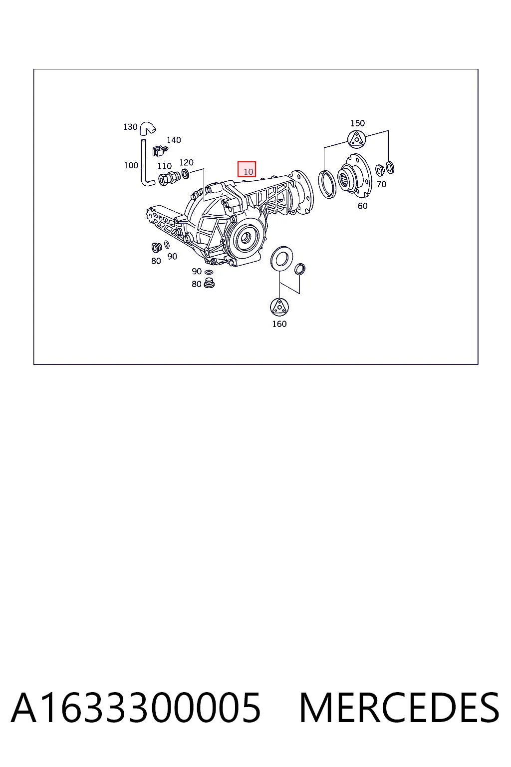 A1633300005 Mercedes