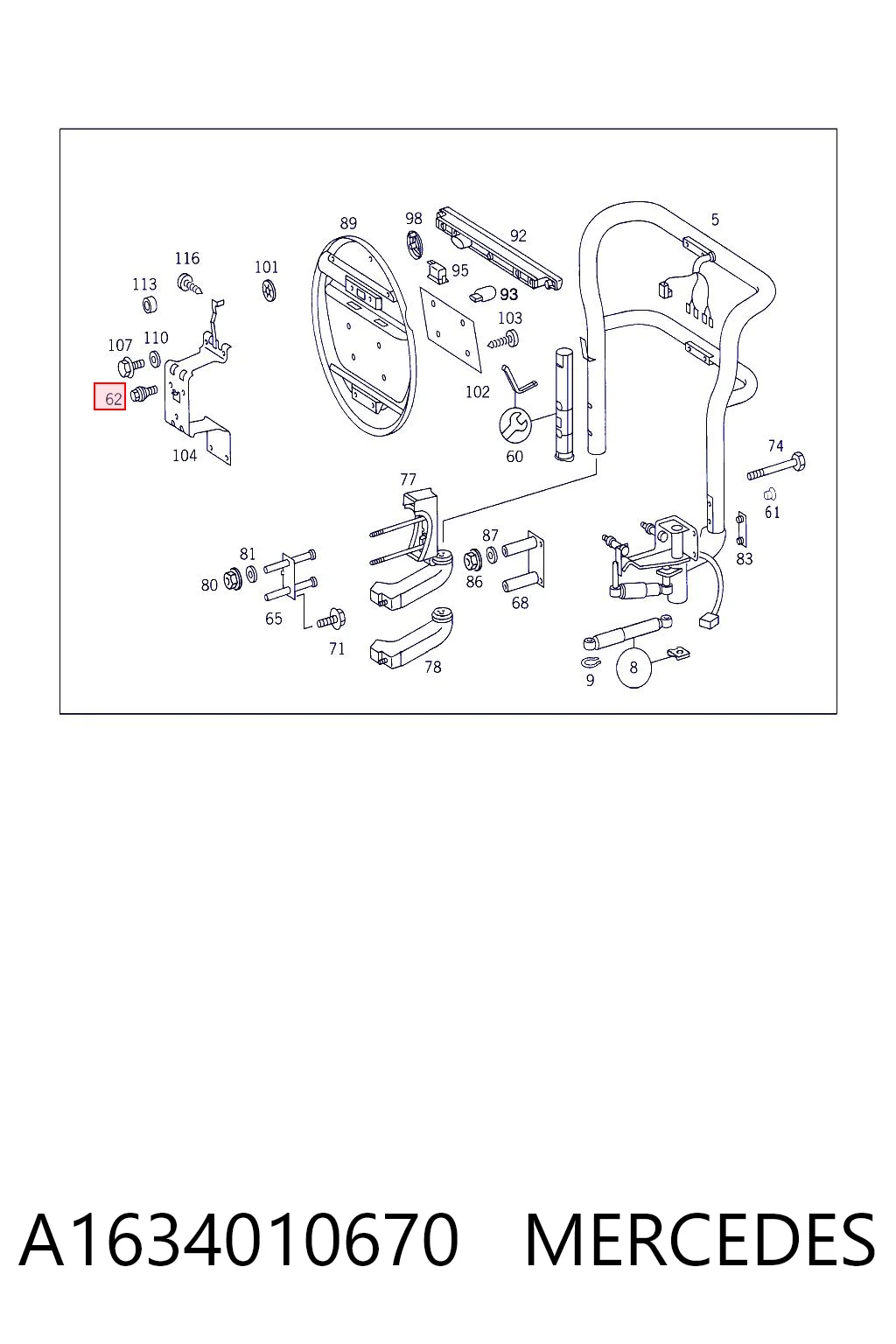 Tornillos para ruedas Mercedes E desde 4,37 €
