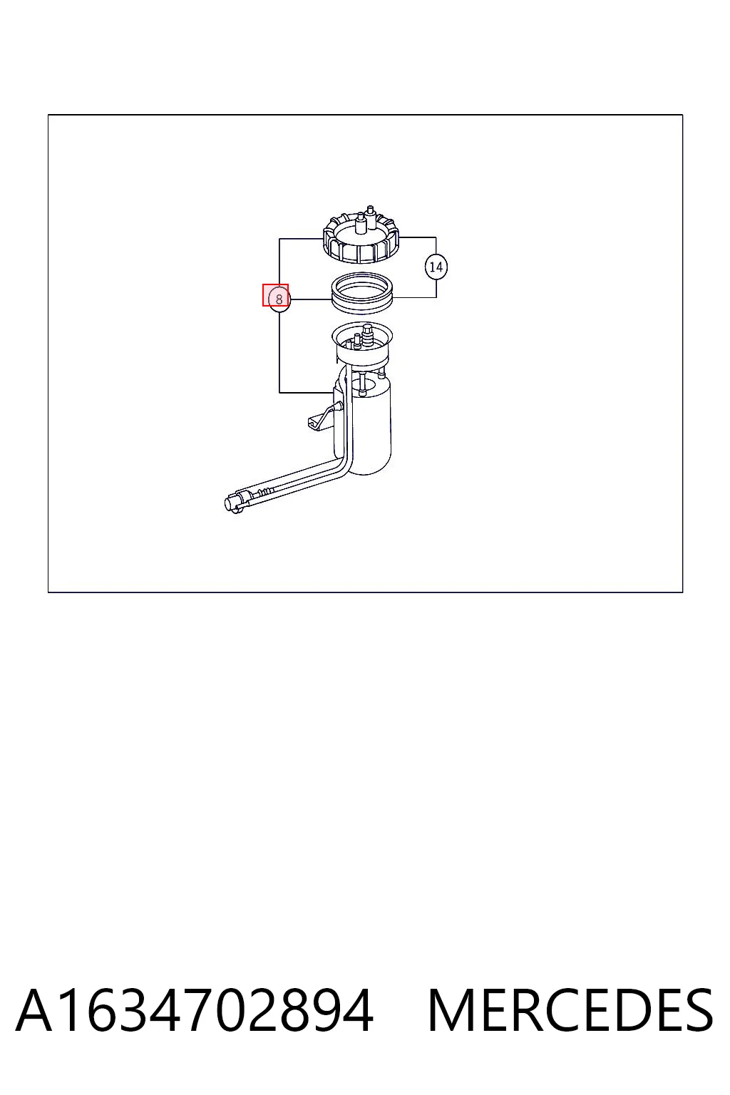 Comprar Bomba de gasolina Mercedes ML/GLE  W163
