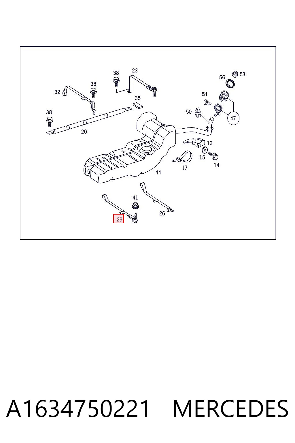 A1634750221 Mercedes
