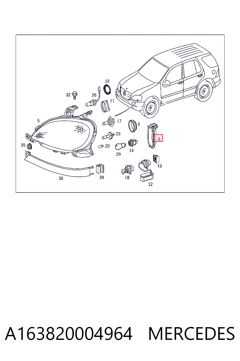 A163820004964 Mercedes
