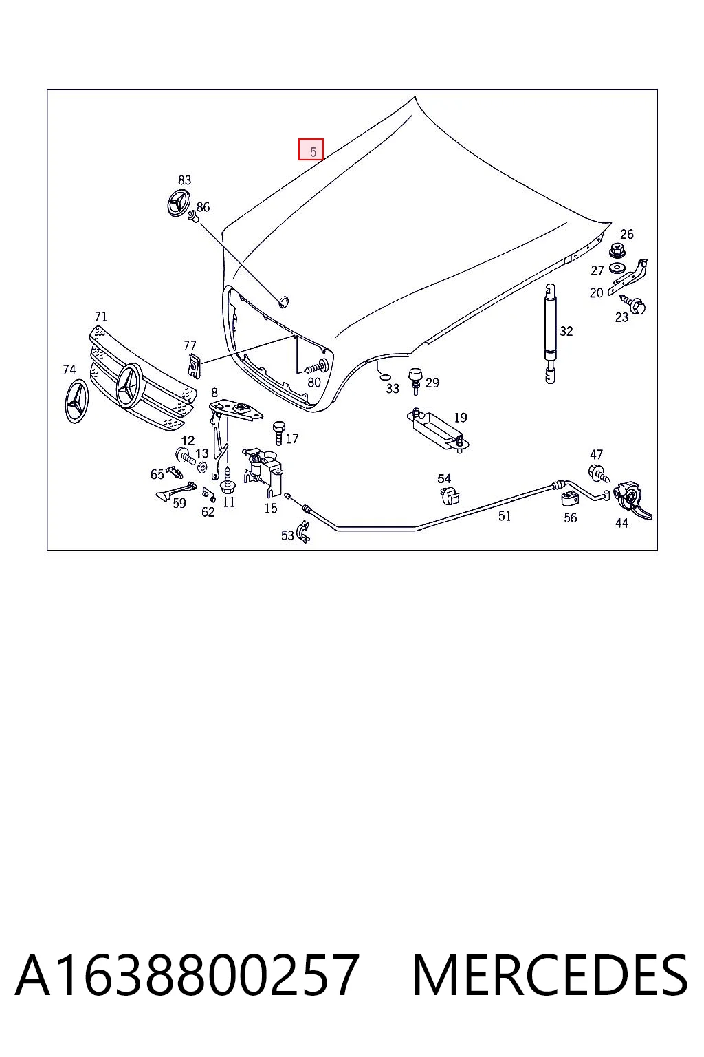 A1638800257 Mercedes