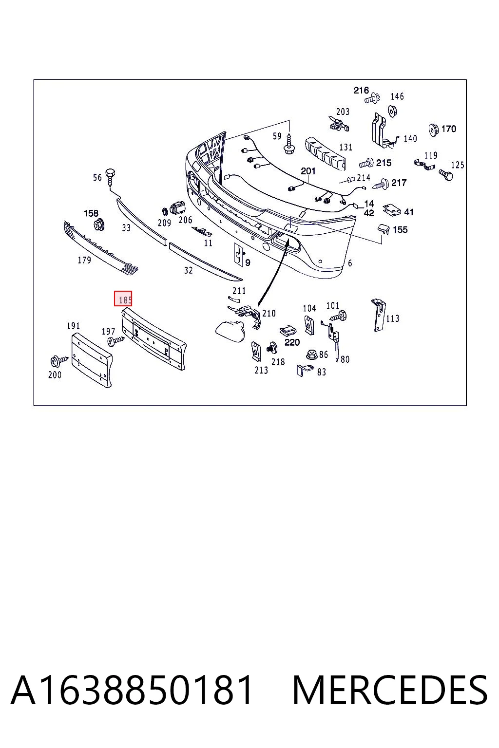 A1638850181 Mercedes