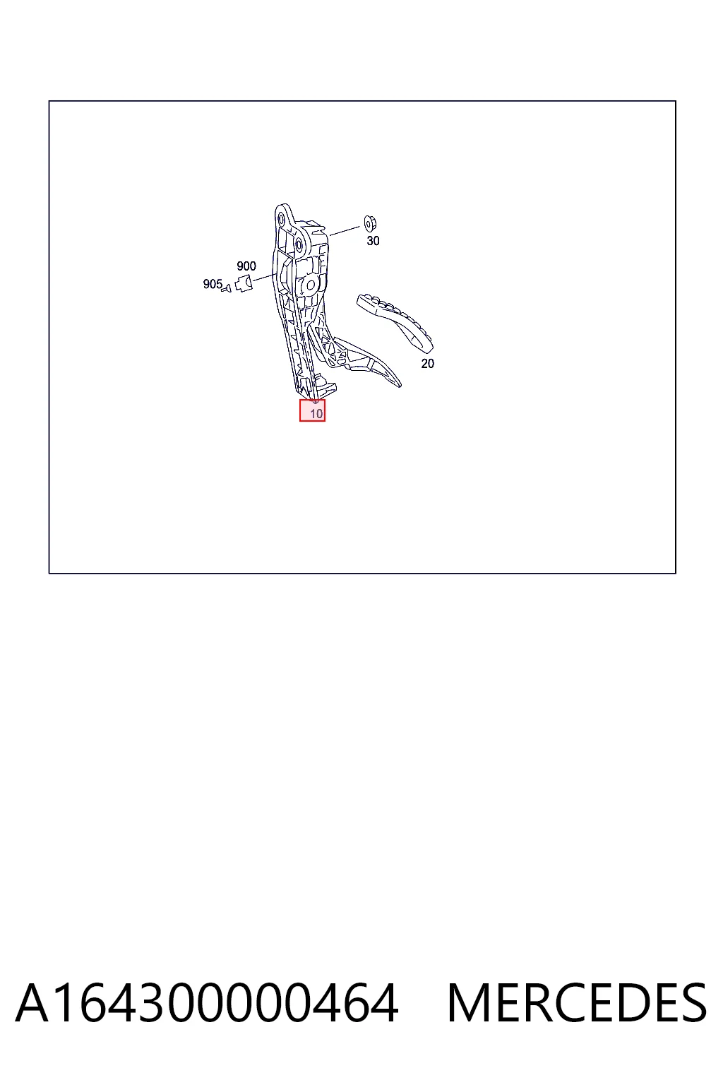 Comprar Potenciómetro pedal ML/GLE  W164
