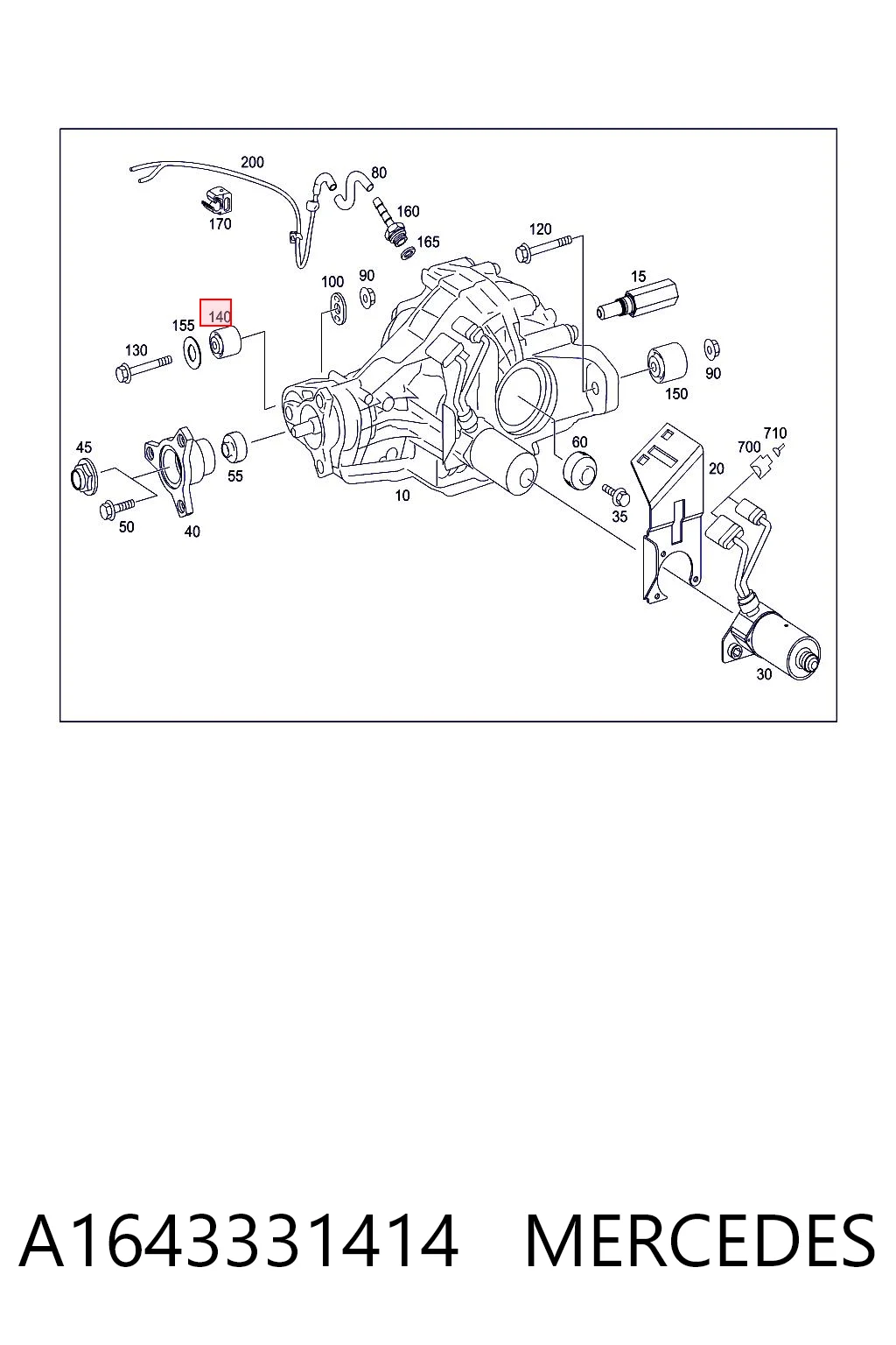 A1643331414 Mercedes