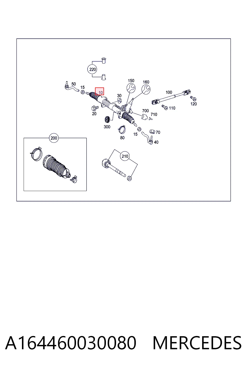 A164460030080 Mercedes
