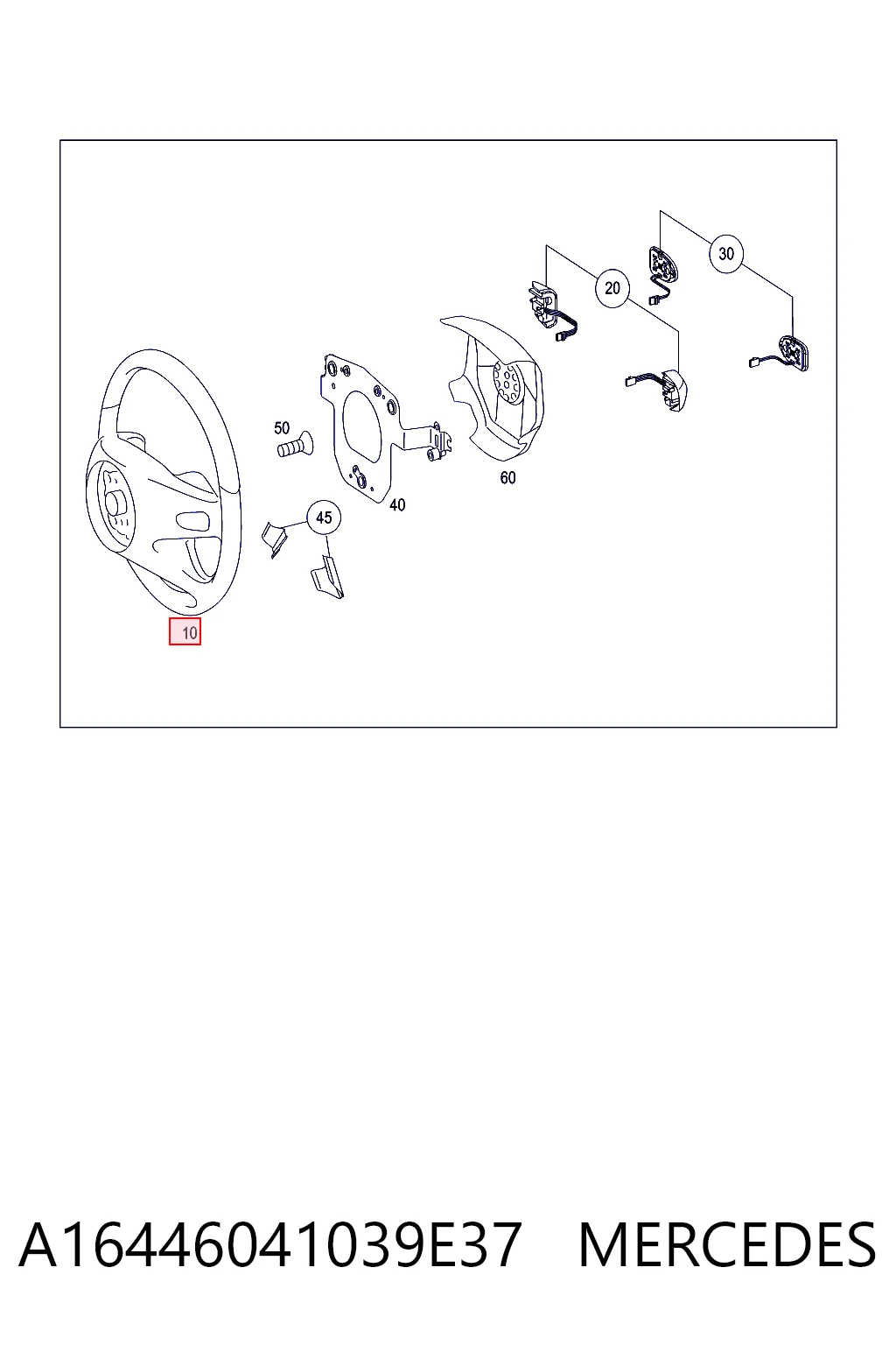 Comprar Volante Mercedes B W245 a bajo precio