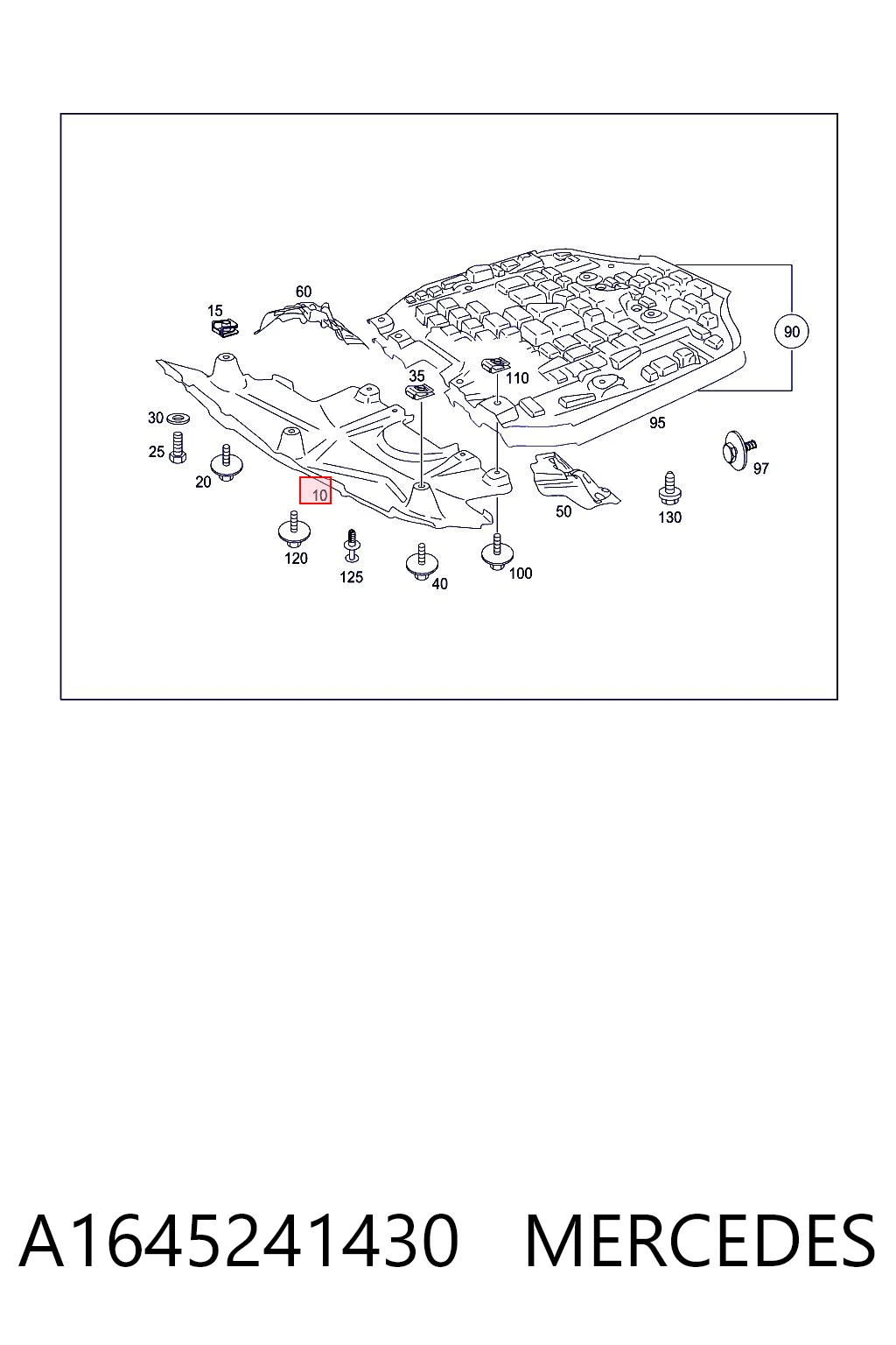 A1645241430 Mercedes