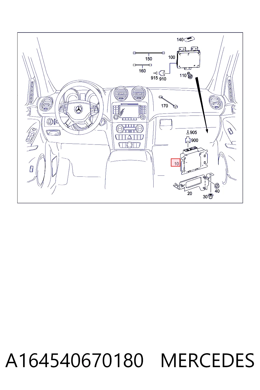 A164540670180 Mercedes