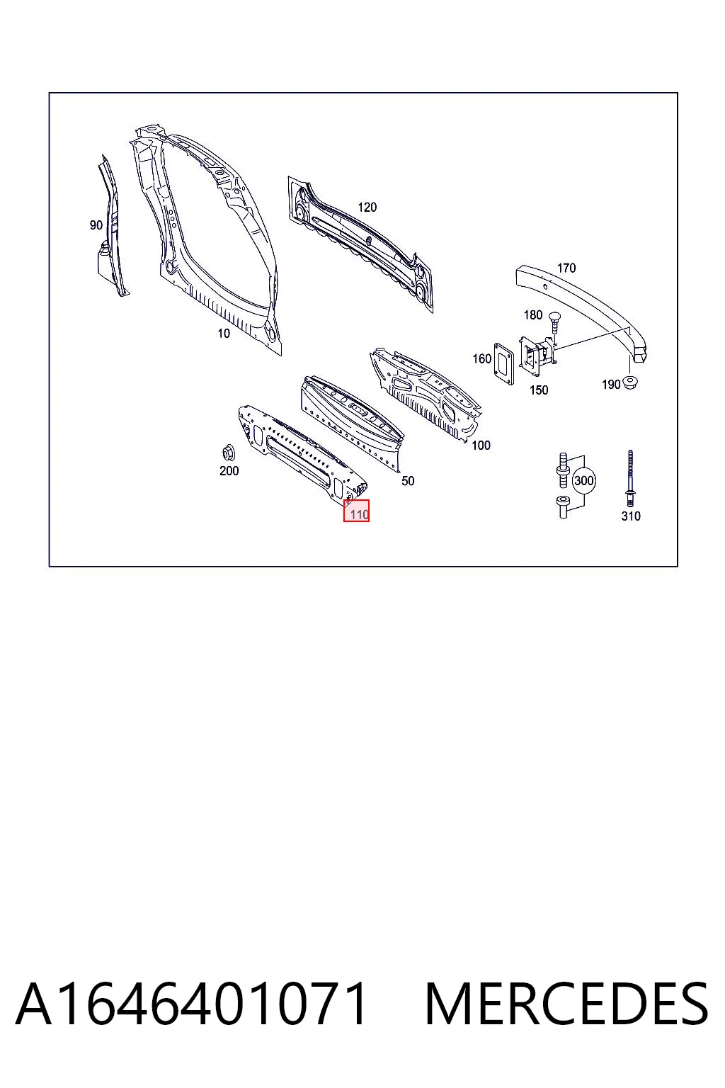 A1646401071 Mercedes