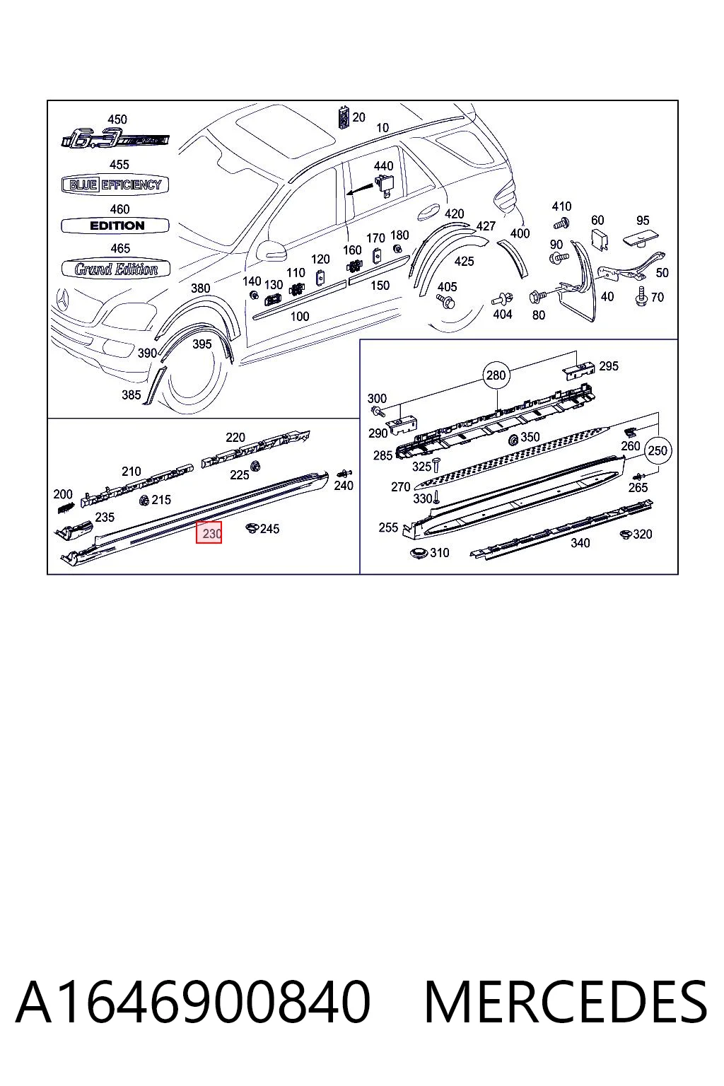 A1646900840 Mercedes