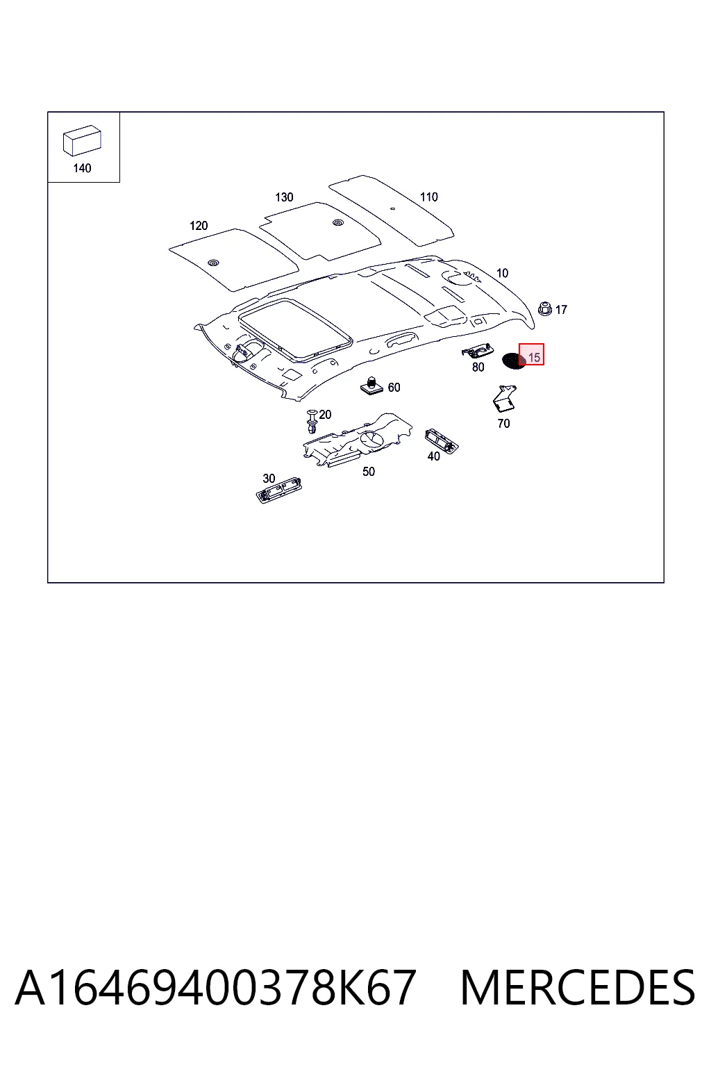 A16469400378K67 Mercedes