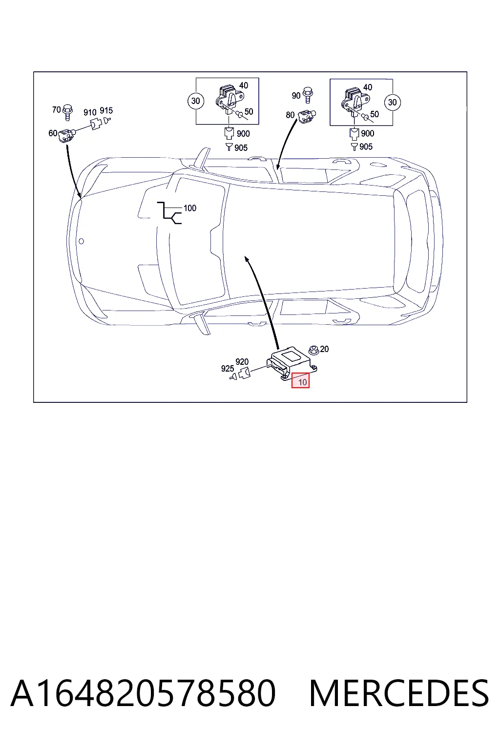 A164820578580 Mercedes