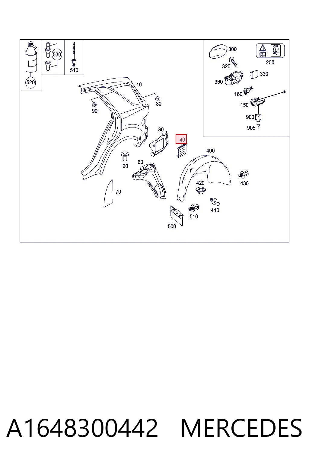 A1648300442 Mercedes
