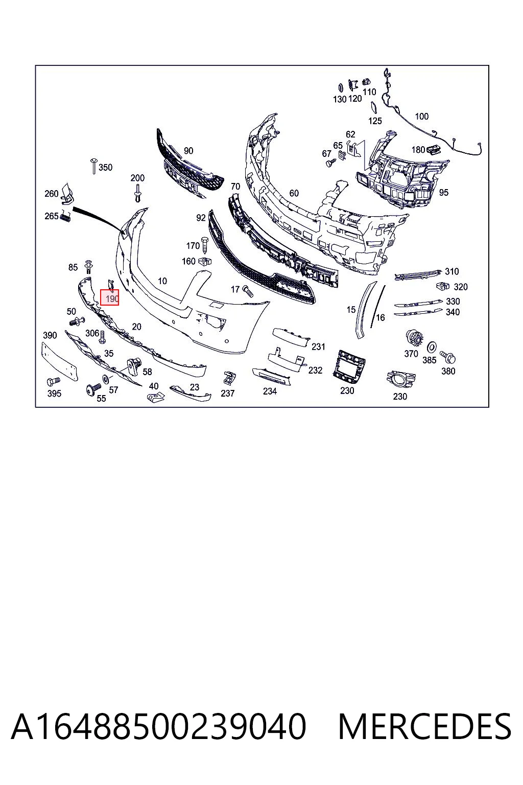 A16488500239040 Mercedes
