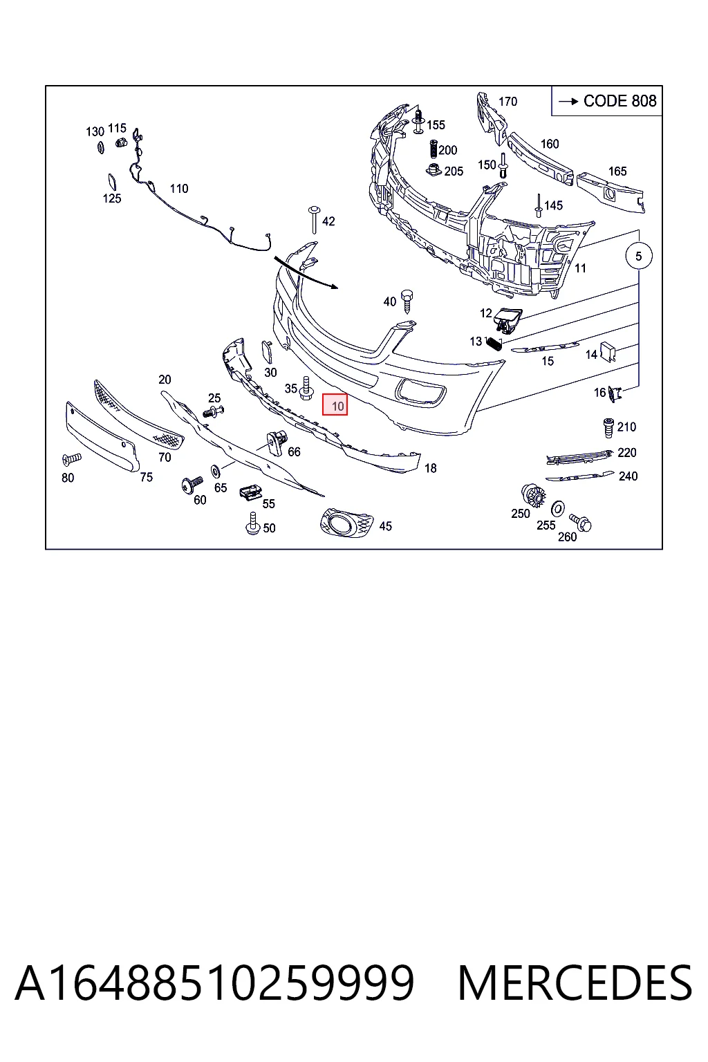 A16488510259999 Mercedes
