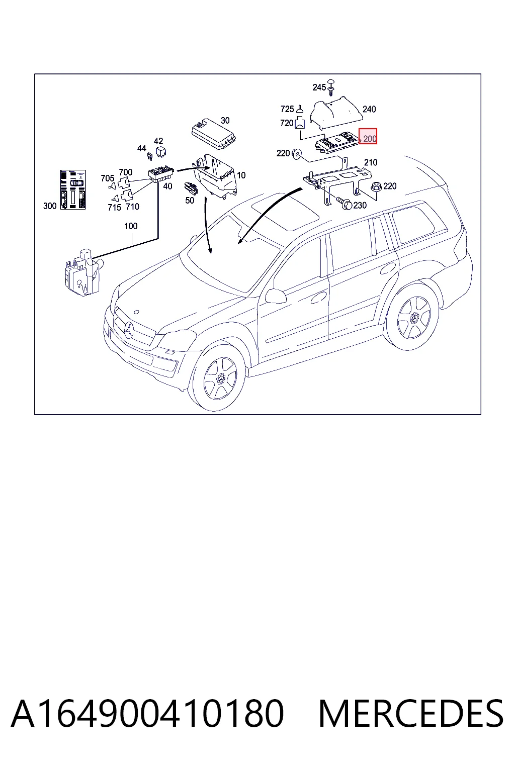 A164900410180 Mercedes